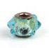 Pandora Style Glas Aqua mit Nieten