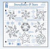 Template Snowflakes & Stars