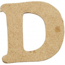 letter D mdf