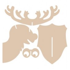 3D funny reindeer