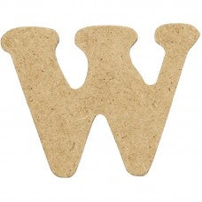 letter W mdf