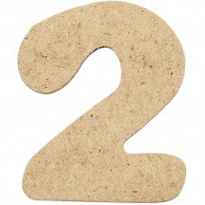 Nummer 2 MDF