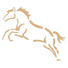 Wanddeko XL Pferd