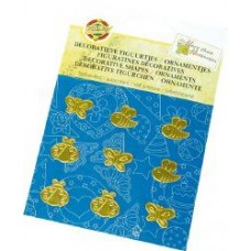 Verzierung Ornament Insekten gold