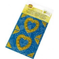 Verzierung Ornament Herz gold