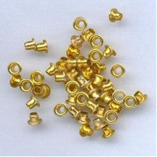 eyelets 5mm rond goud