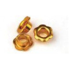 eyelets bloem 10mm goud