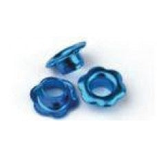 Ösen Blume 10mm türkis