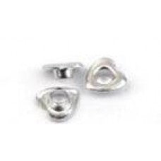 eyelets hart 10mm zilver