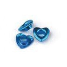 eyelets hart 10mm turquoise