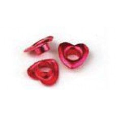 Ösen Herz 10mm fuchsia