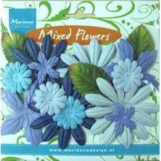 Paper flowers mix Winter