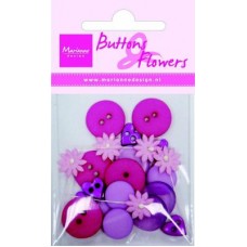 Buttons & Flowers Lilac