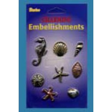 Embellishment charms seashell