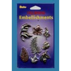 Embellishment charms leaves