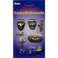 Embellishment charms ovatie