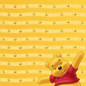 Scrapvel Winnie the Pooh in actie