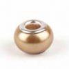 Pandora Style kraal parel gouden schaduw